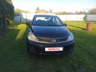 2012 Nissan Tiida I Рестайлинг, чёрный, 400000 рублей, вид 1