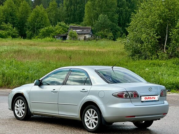 2006 Mazda 6 I (GG) Рестайлинг, серебристый, 390000 рублей - вид 2