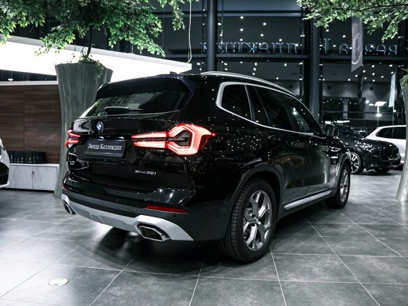 2021 BMW X3 30i xDrive III (G01) Рестайлинг, чёрный - вид 6