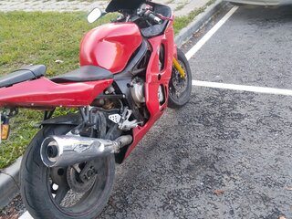 2000 Yamaha YZF-R6, красный, 330000 рублей, вид 3