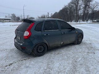 2014 Lada (ВАЗ) Kalina Sport II, серый, 385000 рублей, вид 4