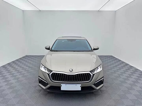 2023 Skoda Octavia IV (A8), бежевый, 1790000 рублей, вид 2