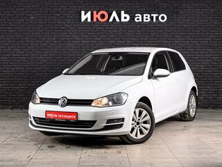 2013 Volkswagen Golf VII, белый, 1050000 рублей, вид 1