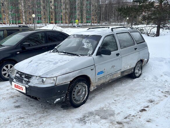 2001 Lada (ВАЗ) 2111, серебристый, 90000 рублей