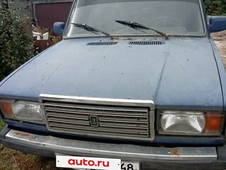 2005 Lada (ВАЗ) 2107, синий, 110000 рублей, вид 1