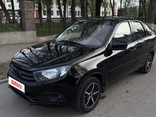 2015 Lada (ВАЗ) Granta I, чёрный, 500000 рублей, вид 1