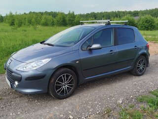 2007 Peugeot 307 I Рестайлинг, серый, 450000 рублей, вид 1