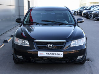 2007 Hyundai Sonata V (NF), чёрный, 498000 рублей, вид 2