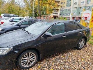 2016 Toyota Camry VII (XV50) Рестайлинг, чёрный, 1720000 рублей, вид 5