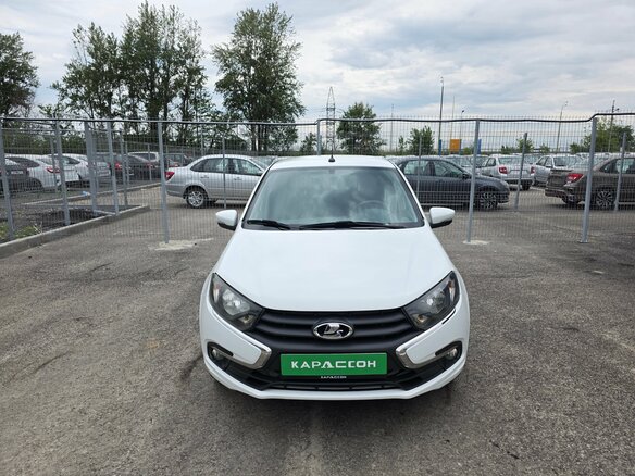 2019 Lada (ВАЗ) Granta I Рестайлинг, белый - вид 2