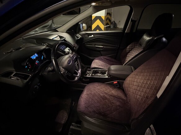 2016 Ford Kuga II Рестайлинг, синий, 1890000 рублей - вид 30