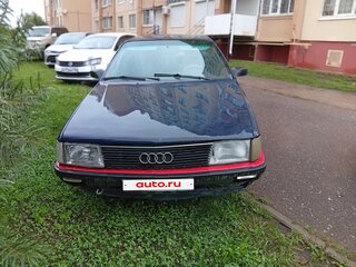1989 Audi 100 III (C3) Рестайлинг, синий, 135000 рублей, вид 1