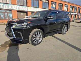 2016 Lexus LX 570 III Рестайлинг 2, чёрный, 6750000 рублей, вид 5