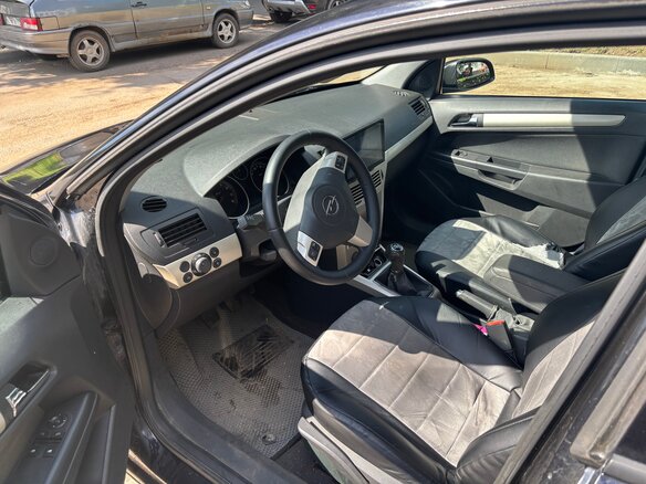 2007 Opel Astra H Рестайлинг, чёрный, 280000 рублей - вид 6