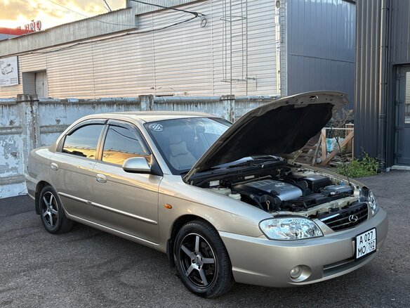 2007 Kia Spectra I Рестайлинг 2, бежевый, 450000 рублей - вид 5