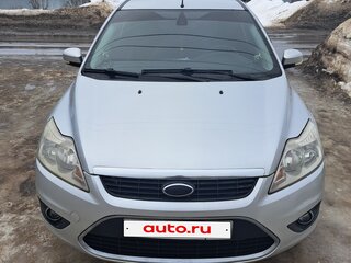 2008 Ford Focus II Рестайлинг, серебристый, 390000 рублей, вид 1