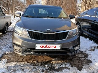 2015 Kia Rio III Рестайлинг, серый, 937000 рублей, вид 2