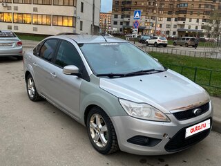 2008 Ford Focus II Рестайлинг, серебристый, 450000 рублей, вид 2