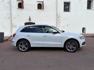 2013 Audi Q5 I (8R) Рестайлинг, белый, 2100000 рублей, вид 4