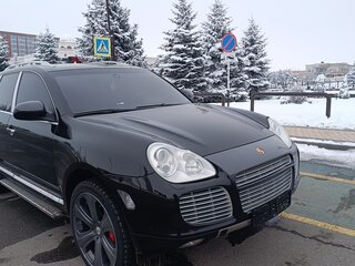 2003 Porsche Cayenne Turbo I (955), чёрный, 1000000 рублей, вид 1