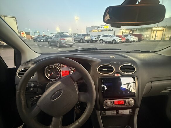 2008 Ford Focus II Рестайлинг, чёрный, 450000 рублей - вид 6