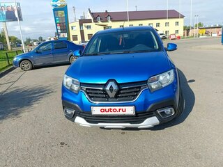 2021 Renault Logan Stepway II Рестайлинг, синий, 1170000 рублей, вид 2