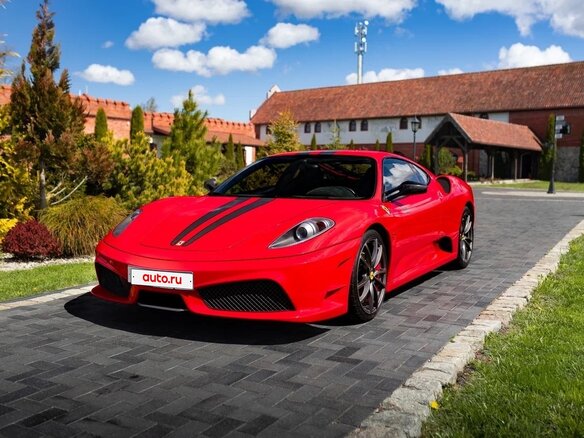 2007 Ferrari F430 Scuderia, красный