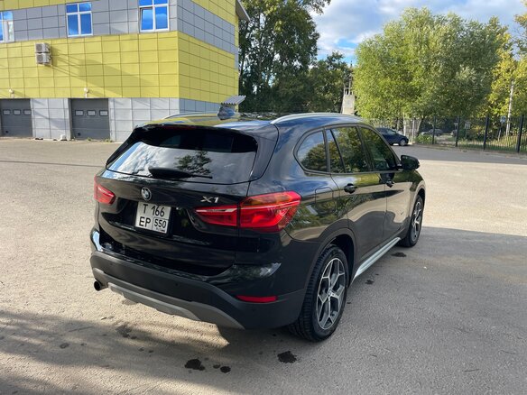 2017 BMW X1 18i sDrive II (F48), чёрный, 1770000 рублей - вид 7