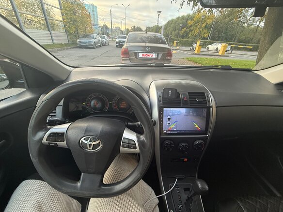 2011 Toyota Corolla X (E140, E150) Рестайлинг, чёрный, 1080000 рублей - вид 11