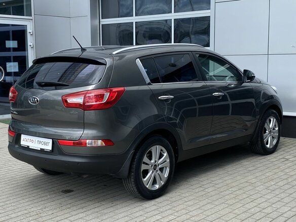 2012 Kia Sportage III, серебристый - вид 6