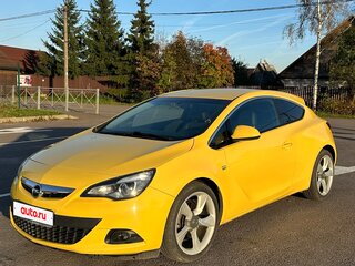 2013 Opel Astra GTC J Рестайлинг, жёлтый, 810000 рублей, вид 1