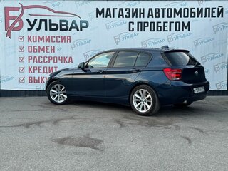 2012 BMW 1 серии 116i II (F20/F21), синий, 910000 рублей, вид 4