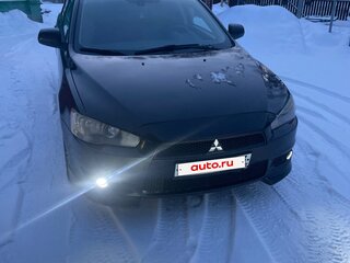 2008 Mitsubishi Lancer X, чёрный, 550000 рублей, вид 2