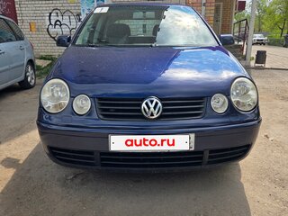 2002 Volkswagen Polo IV, синий, 270000 рублей, вид 2