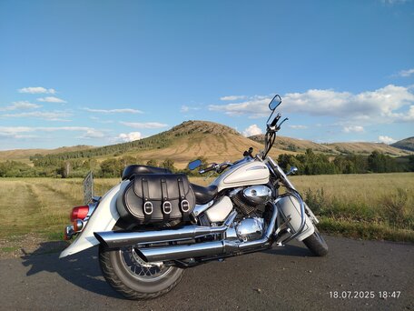 2003 Suzuki Intruder VL 400 Classic, белый, 370000 рублей, вид 1
