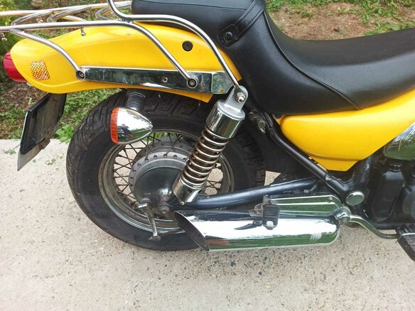 1993 Kawasaki ZL400 Eliminator, жёлтый, 220000 рублей - вид 10