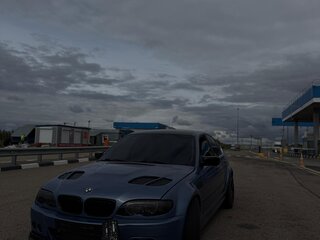 2002 BMW 3 серии 320i IV (E46) Рестайлинг, синий, 1000000 рублей, вид 3