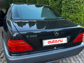 1995 Mercedes-Benz S-Класс 500 III (W140), чёрный, 7600000 рублей, вид 5