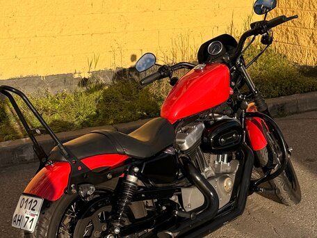 2007 Harley-Davidson Sportster 1200, красный, 650000 рублей, вид 4