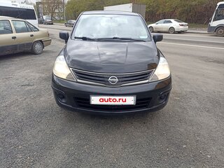 2012 Nissan Tiida I Рестайлинг, чёрный, 400000 рублей, вид 3