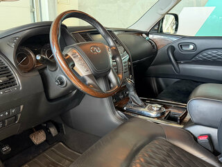 2018 Infiniti QX80 I Рестайлинг 2, синий, 4990000 рублей, вид 5