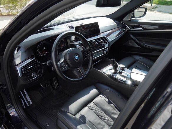 2020 BMW 5 серии 540i xDrive VII (G30/G31/G38) Рестайлинг, синий, 6199000 рублей - вид 10