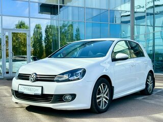 2012 Volkswagen Golf VI, белый, 760000 рублей, вид 1