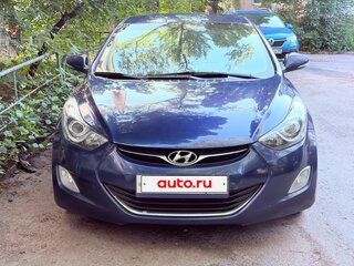 2012 Hyundai Elantra V (MD), синий, 890000 рублей, вид 1