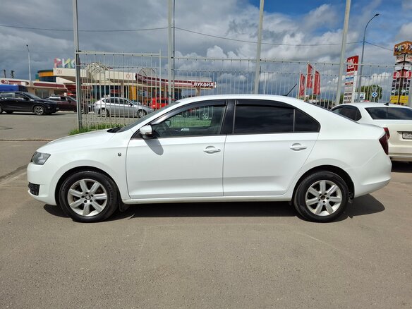 2019 Skoda Rapid I Рестайлинг, белый