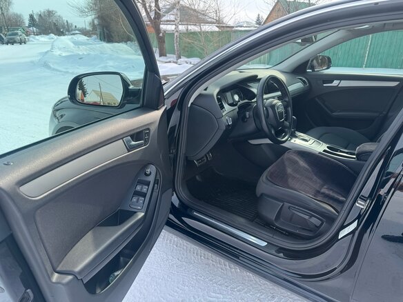 2009 Audi A4 IV (B8), чёрный, 1250000 рублей - вид 7