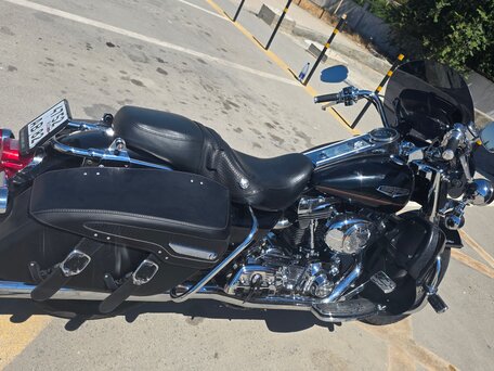 2001 Harley-Davidson Road King, чёрный, 900000 рублей, вид 3