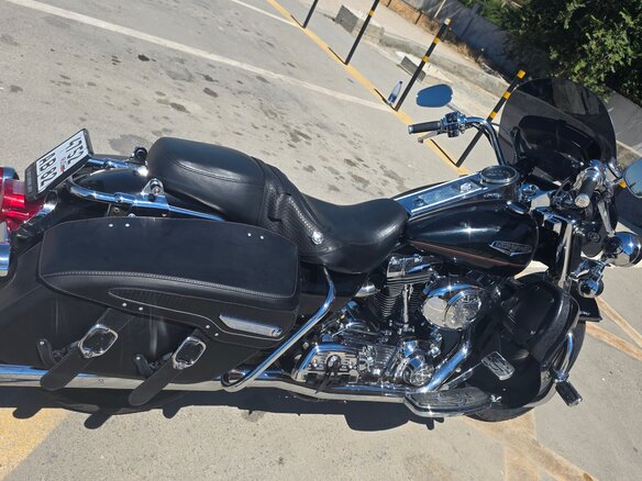 2001 Harley-Davidson Road King, чёрный, 900000 рублей - вид 2