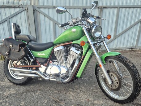 1995 Suzuki Intruder VS 400, зелёный, 280000 рублей, вид 2