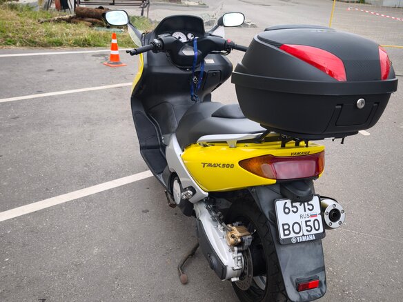 2003 Yamaha TMAX, жёлтый, 309000 рублей - вид 7